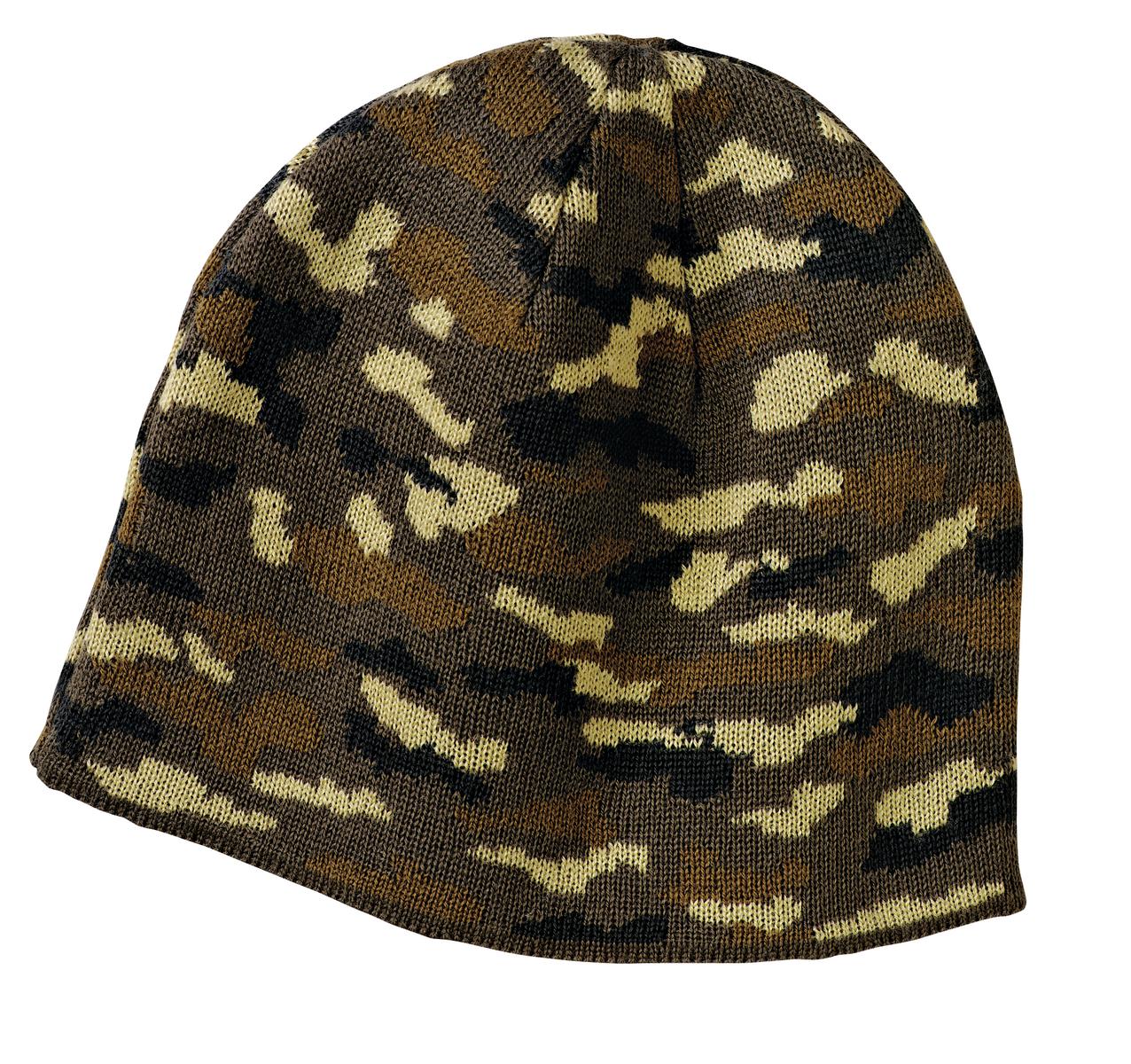 Port & Company®Camo Beanie Cap. CP91C